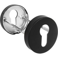 Накладка под цилиндр Fuaro ET.R.DSS201-02 (DSS-02-ET) INOX 201 BLACK