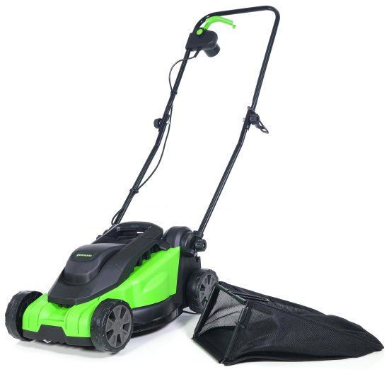 Газонокосилка электрическая Greenworks 2517807 1200 Вт 32 см