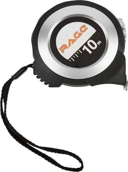 Рулетка Rage 100050 с автостопом 10 м x 25 мм