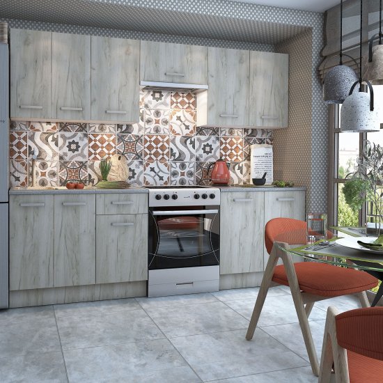 Кухонный шкаф навесной Дейма темная 50x67.6x29 см ЛДСП цвет коричневый