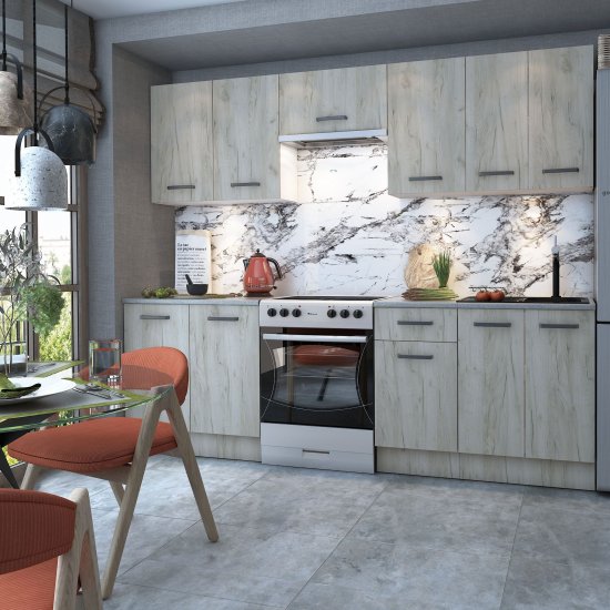 Кухонный шкаф навесной Дейма темная 50x67.6x29 см ЛДСП цвет коричневый