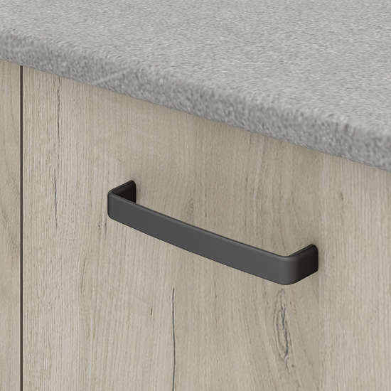 Кухонный шкаф напольный Дейма темная 80x85x60 см ЛДСП цвет коричневый