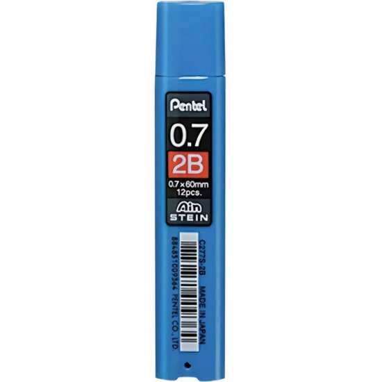 Грифели для карандашей автоматических Pentel Ain Stein C277S-2B
