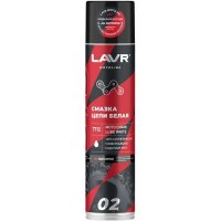Смазка цепи LAVR MOTO Белая 400 мл