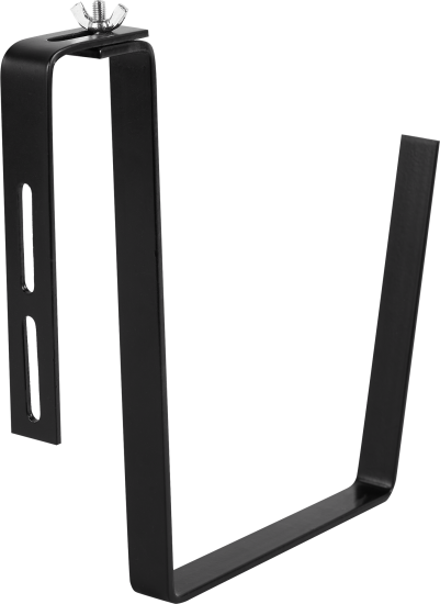 Крепление для балконного ящика металл черный 2.2x31.1x24.5 см