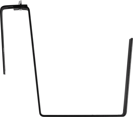 Крепление для балконного ящика металл черный 2.2x31.1x24.5 см