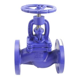 Чугунный фланцевый сальниковый запорный клапан DN.ru 215a