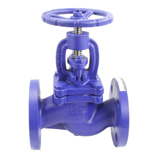 Чугунный фланцевый сальниковый запорный клапан DN.ru 215a