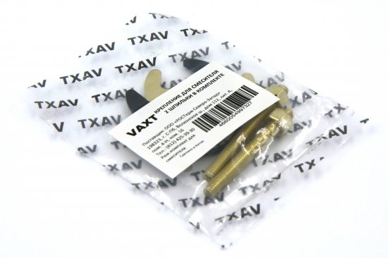 Монтажный набор Vaxt для крепления смесителя к мойке 2 шпильки