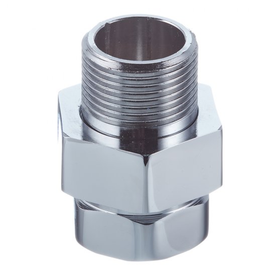 Американка прямая 3/4 ВР(г) х 3/4 НР(ш) хром латунная