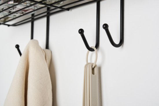 Полка для ванной ЧМЗ Лофт 513-001-01 прямая 35x11x15.8 см цвет черный