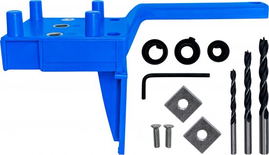 Набор для сверления отверстий под шкант Vertextools 0987-6-8-10, 6/8/10 мм