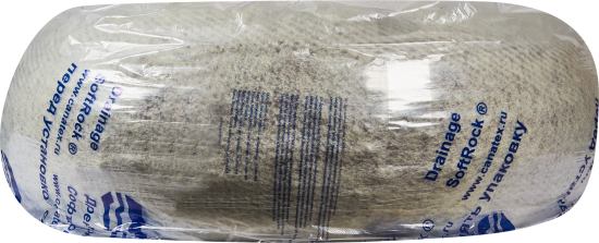 Труба дренажная SoftRock без использования щебня D110/250 3 м