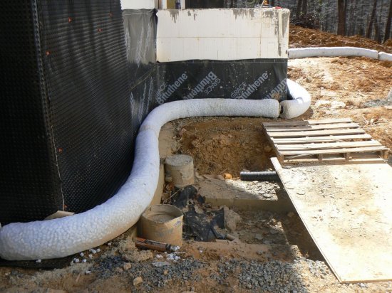 Труба дренажная SoftRock без использования щебня D110/250 3 м