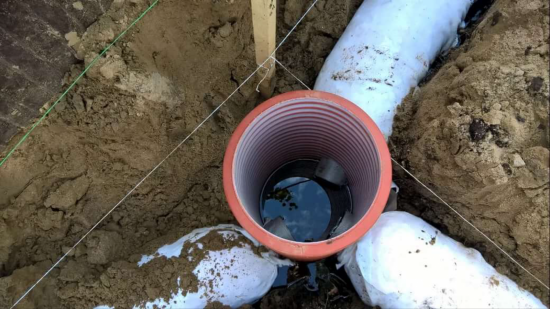 Труба дренажная SoftRock без использования щебня D110/250 3 м