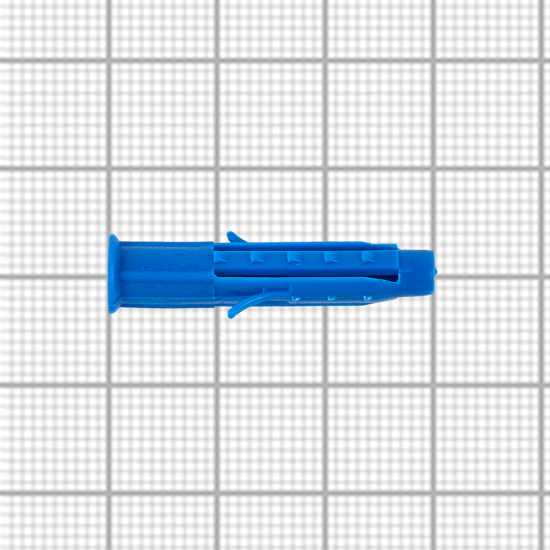 Дюбель распорный для полнотелых материалов 5x30 мм полипропилен 10 шт.