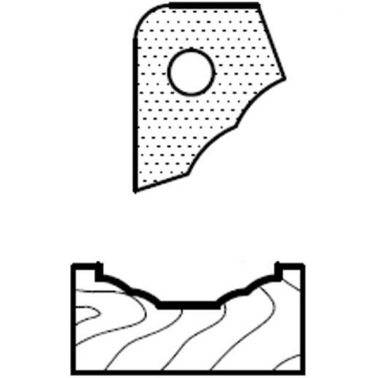Профильный нож для фасадов для 1473231212 ROTIS T82301