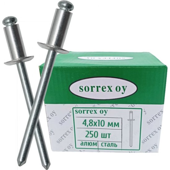 Заклепка SORREX ST/ST-4.8X10 SSD