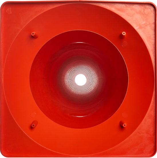 Конус дорожный 750 мм красно-белый