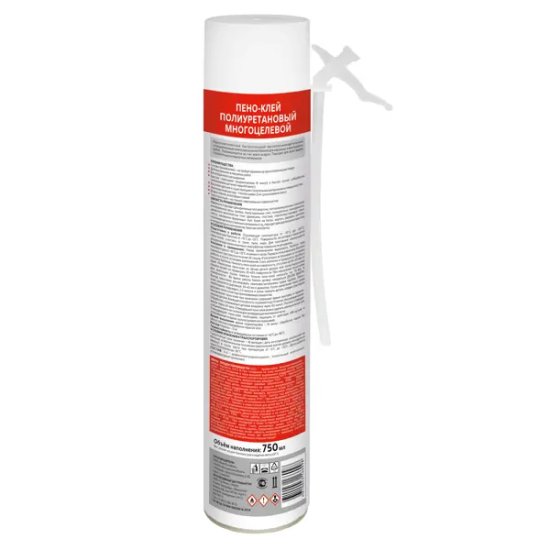 Клей-пена монтажный Remont PLUS Бытовой для различных поверхностей 750 мл