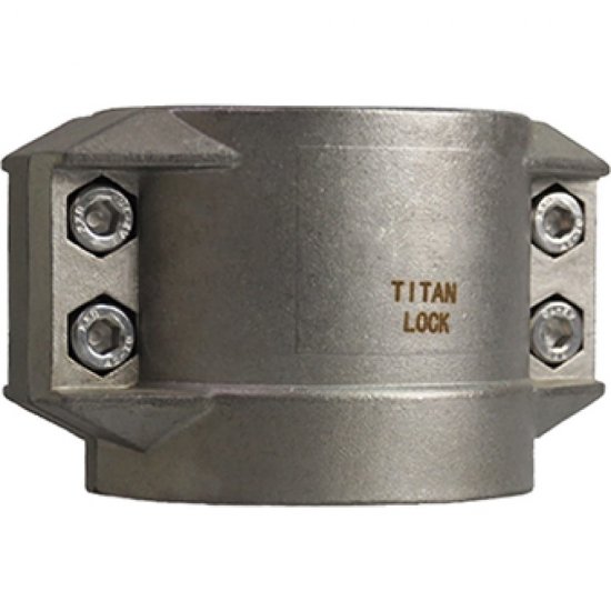 Усиленный четырехболтовый хомут TITAN LOCK TL38X10AL