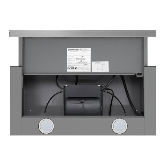 Вытяжка встраиваемая Maunfeld VSQ60 60 см цвет нержавеющая сталь/белый