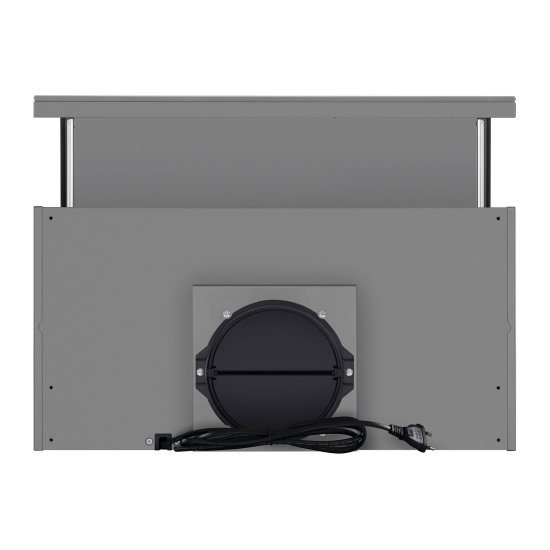 Вытяжка встраиваемая Maunfeld VSQ60 60 см цвет нержавеющая сталь/белый