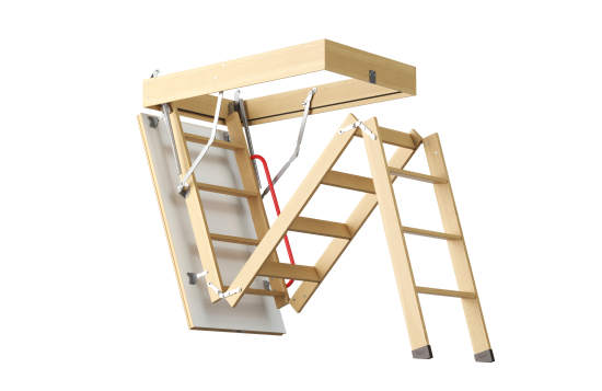 Лестница чердачная складная с секциями Prime 70x120x300 см