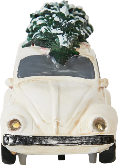 Композиция новогодняя светодиодная Машина Микс 7см