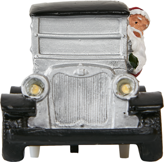 Композиция новогодняя светодиодная Машина Микс 7см