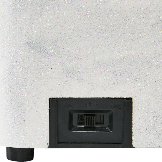 Композиция новогодняя светодиодная Поезд вокруг елки 19x19x18 см