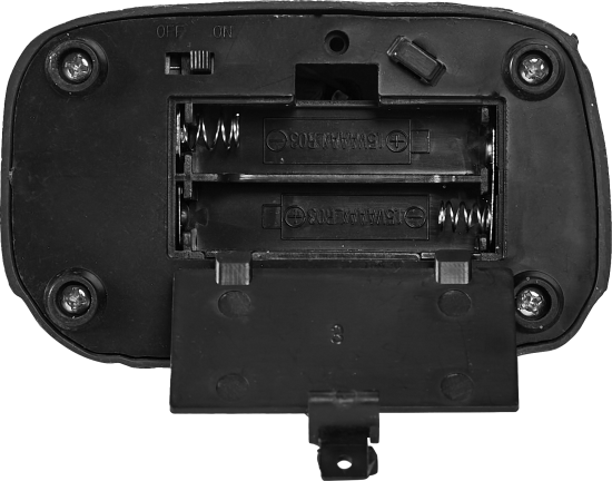Композиция новогодняя светодиодная Санта у елки 12.5см