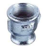 Муфта переходная Gebo Platinum (240-22V) 3/4 ВР(г) х 1/2 ВР(г) чугунная оцинкованная