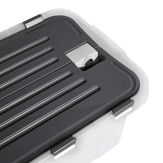 Контейнер Leon 30.7x43.3x29.8 см 26 л полипропилен цвет прозрачный