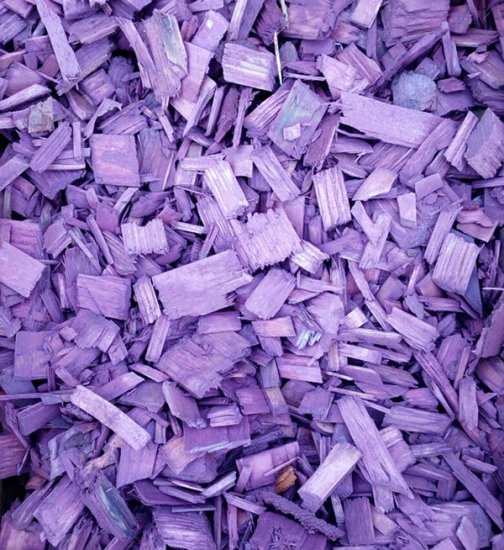 Щепа цвет фиолетовый 50 л