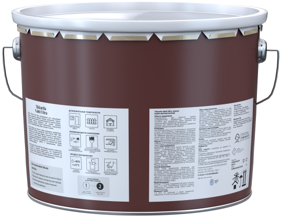 Краска для деревянных фасадов Tikkurila Valtti Ultra матовая цвет белый база А 9 л
