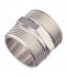 Ниппель Stout 1 1/4 НР(ш) х 1 1/4 НР(ш) латунный (SFT-0004-114114)