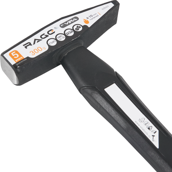 Молоток слесарный Rage 903003 фиберглассовая рукоятка 300 г