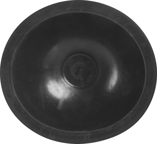 Вантуз ø136 мм цвет белый/черный