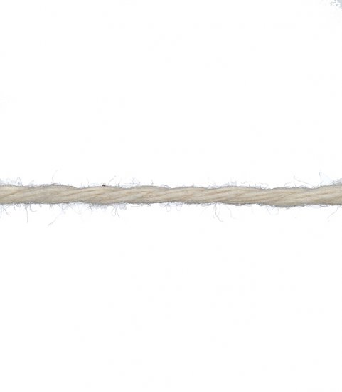 Нить крученая хлопковая 2 пряди d1,5 мм 60 м