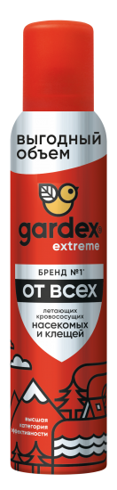 Средство для защиты от насекомых Gardex Extreme аэрозоль 200 мл