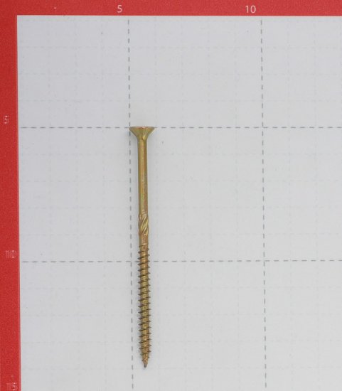 Саморезы по дереву 90x5,0 мм потайная головка конструкционные (7 шт.)