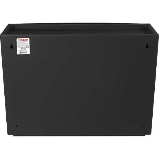 Обувница 51.2x38x18.5 см 1 полка полипропилен цвет черный