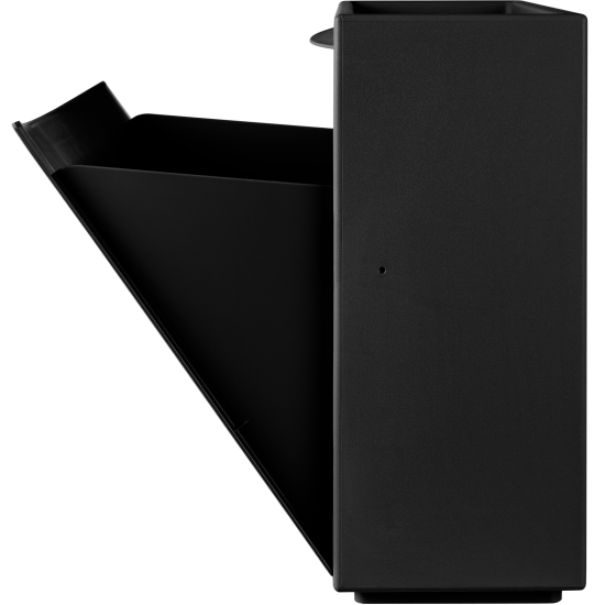 Обувница 51.2x38x18.5 см 1 полка полипропилен цвет черный