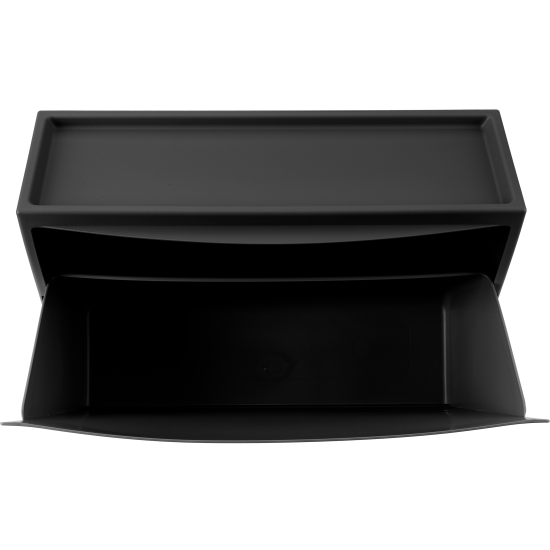 Обувница 51.2x38x18.5 см 1 полка полипропилен цвет черный