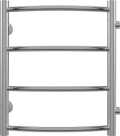 Полотенцесушитель водяной лесенка Equation 45x50 см боковая подводка 1/2