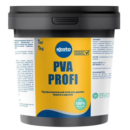 Клей ПВА Kesto Profi D2 1 кг