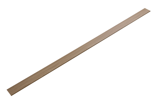 Наличник 2150x70x8 мм Hardflex цвет ясень коричневый