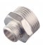 Ниппель переходной Stout 1 НР(ш) х 1/2 НР(ш) латунный (SFT-0004-000112)