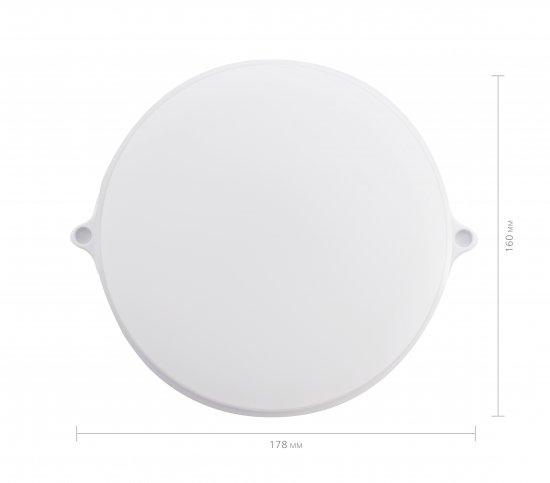 Светильник светодиодный SmartBuy SBL-BTR15-40 15 Вт IP65 круг цвет белый, накладной